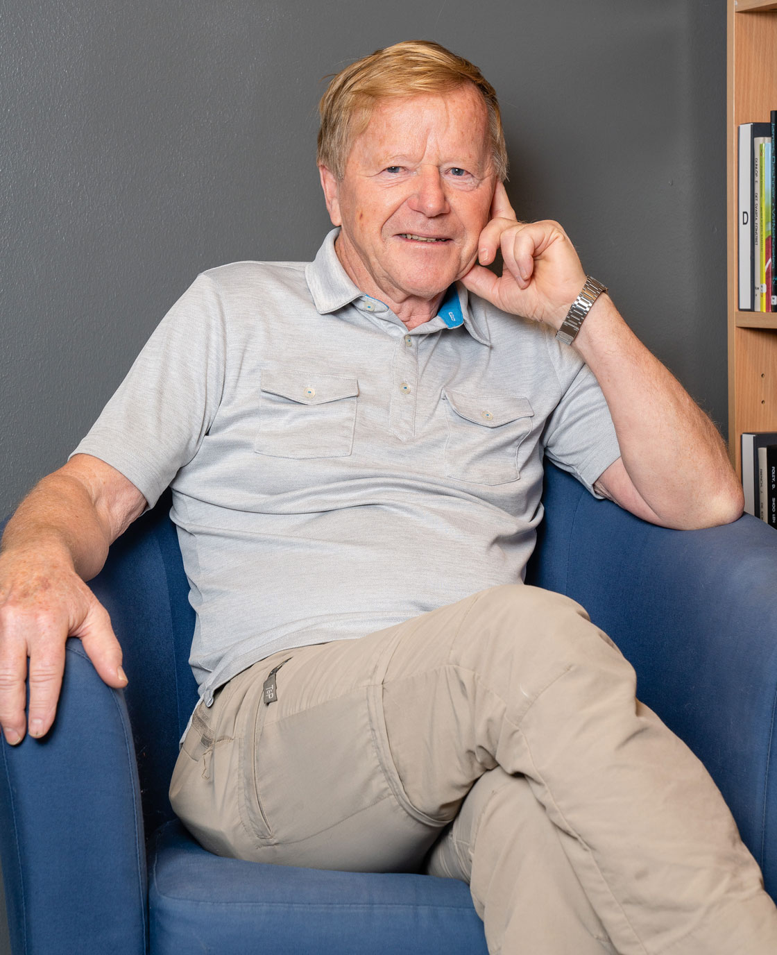Pekka Persson, 80-årig ämneslärare.